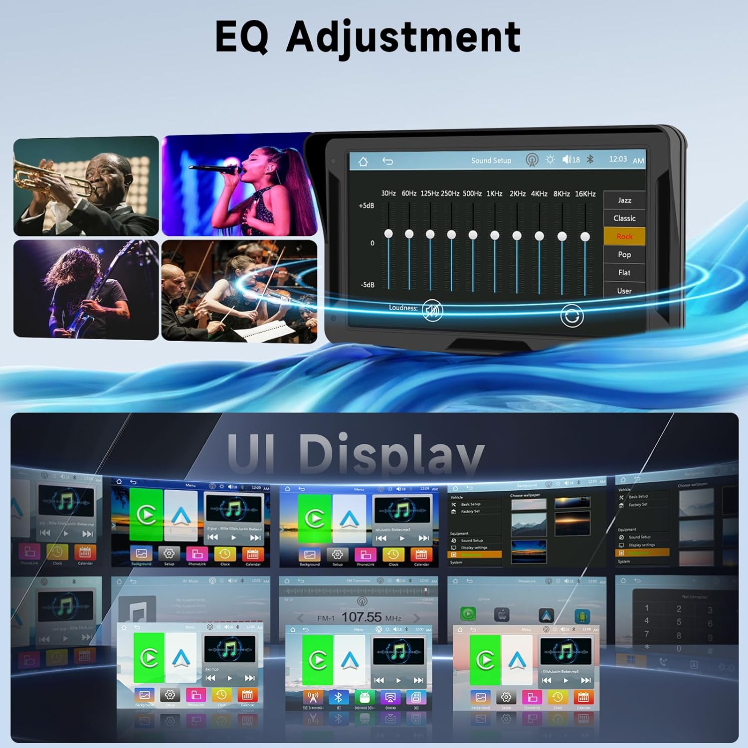 Hodozzy EQ Adjustment and UI Display