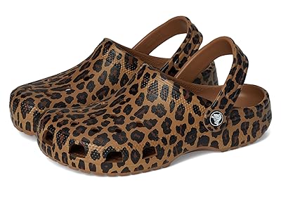 Crocs Classic Graphic Clogs Clog Shoes Sepia/Leopard : Men