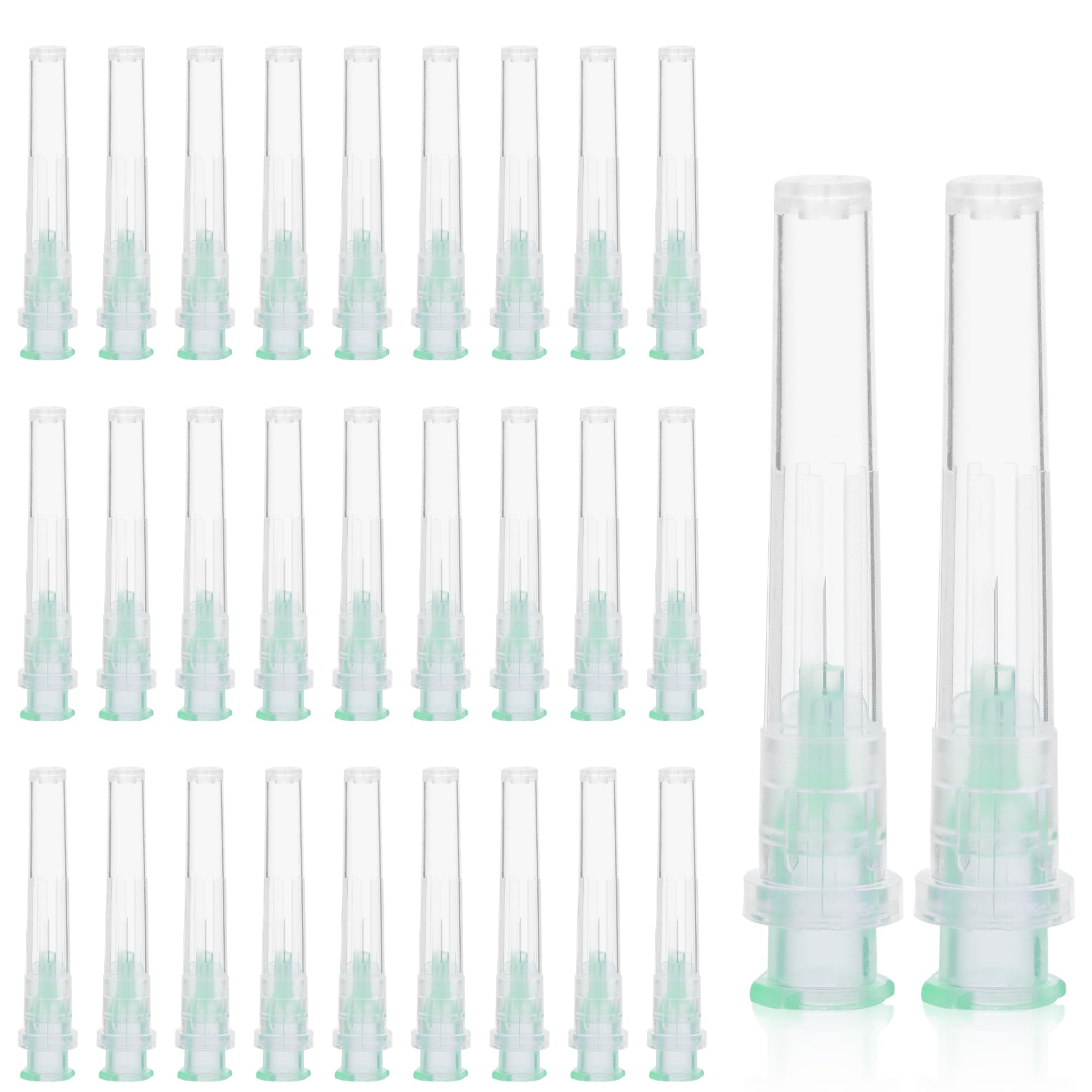 18 Gauge 1 inch Needle with Caps, Disposable Luer Lock for Liquids, Glue, Resin, Industrial and Lab Use, Individually Wrapped, Pack of 100 — Amazon image 10