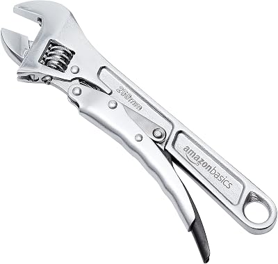 10" Amazon Basics Locking Adjustable Wrench