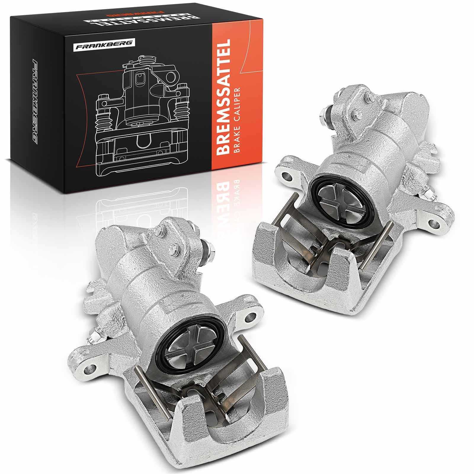 Frankberg Brake Caliper Disc Brake Rear Left Right Compatible with Civic VII Coupe EM2 Civic VII Hatchback EP EU EV Civic VII Saloon ES ET Replace# 43018-S5A-J02