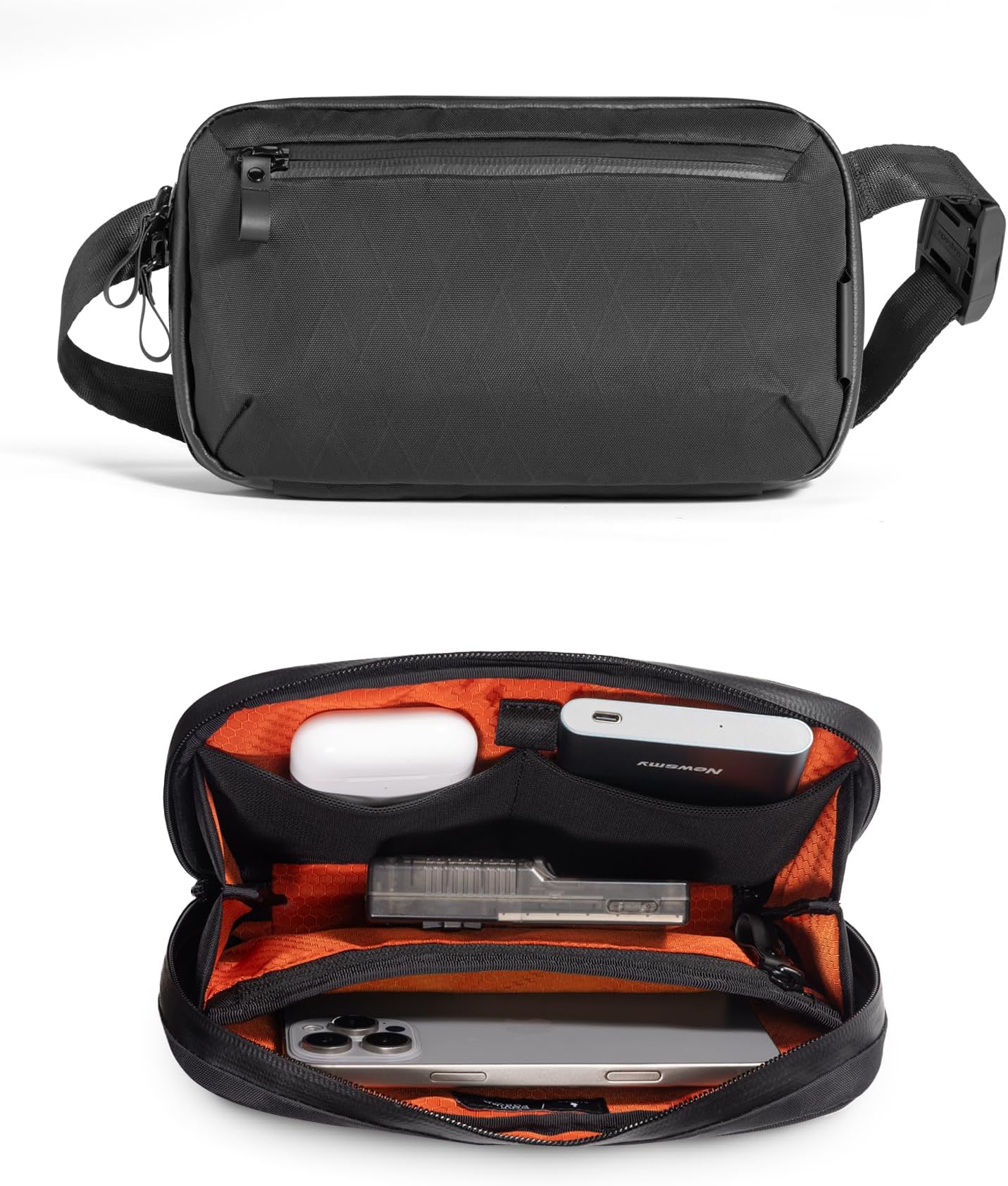 Elements Tech Case Mini Tech Pouch 1.5L Cable Bag Black X-Pac VX42