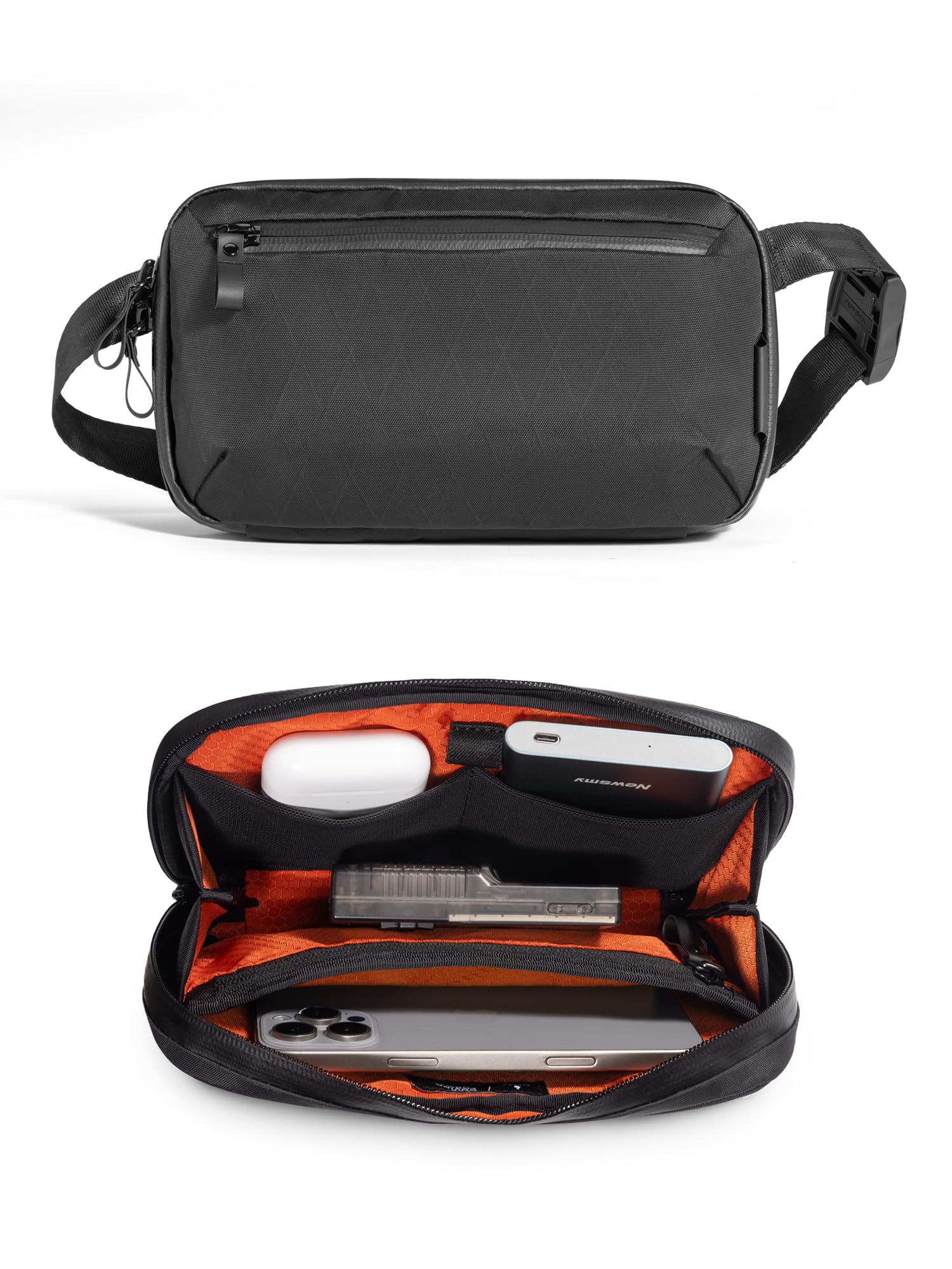 ALPAKA Elements Tech Case Mini Tech Pouch 1.5L Cable Bag Black X