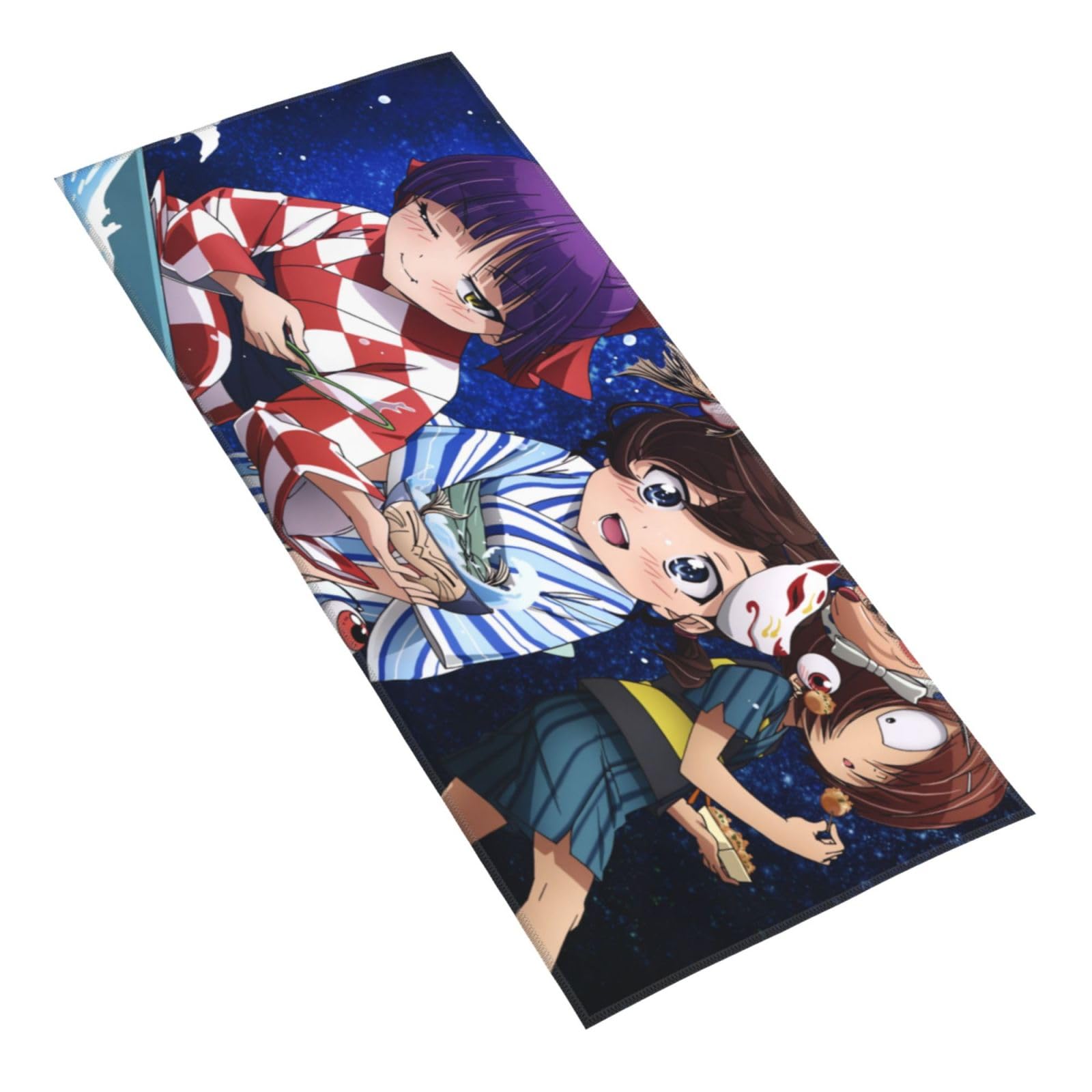 Amazon｜ゲゲゲの鬼太郎 ねこ娘 タオル フェイスタオル ウルトラソフト