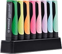 Vista 7 de Resaltador STABILO GREEN BOSS Pastel - Cartera de 4 colores surtidos