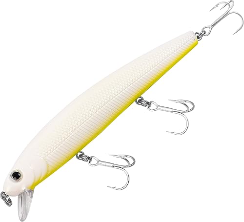 Miniatura 62 de Calissa Offshore Tackle 110mm and 140mm California Inshore Fishing - Special Jerkbait Crankbait Surf Flash Fishing Salt Pro Lure Minnow Zebra MS