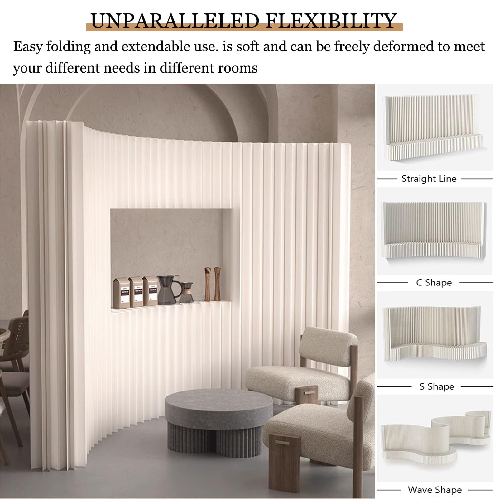 Divisori per ambienti, Parete divisoria for ambienti con finestra(3x1.6 m/9.84x5.25 ft)
