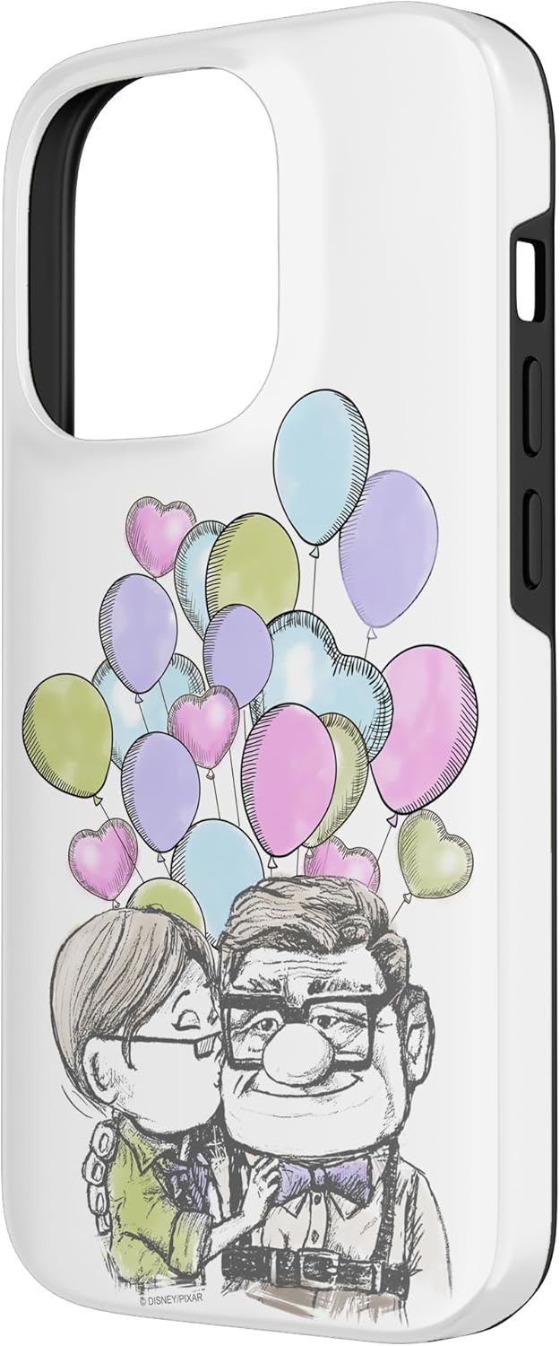 Disney Pixar Up Carl & Ellie Sketch Case for iPhone 14 Pro