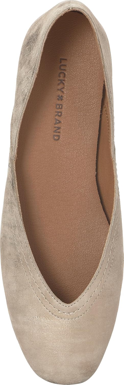 Lucky Brand Women's Alba Ballet Square Toe Flats
