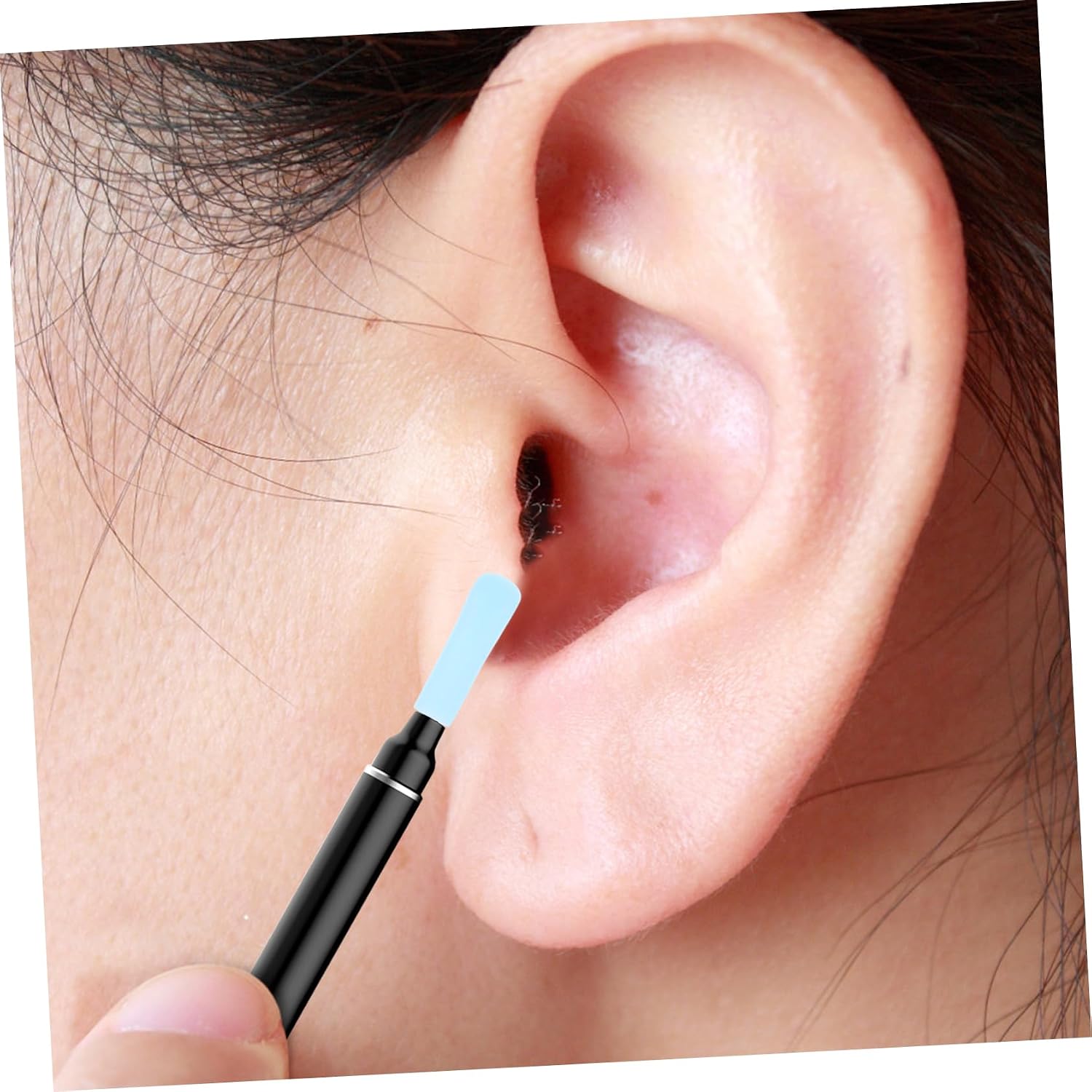 10pcs Silicone Ear Cleaning Tips Earwax Removal Spoon Tips Accessories Earwax Removal Kit