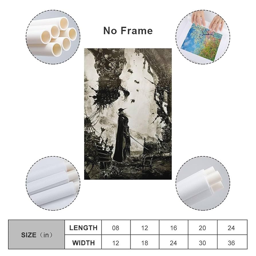 Amazon.co.jp: Yoshitaka Amano 壁の絵 天野喜孝ポスター 壁飾り