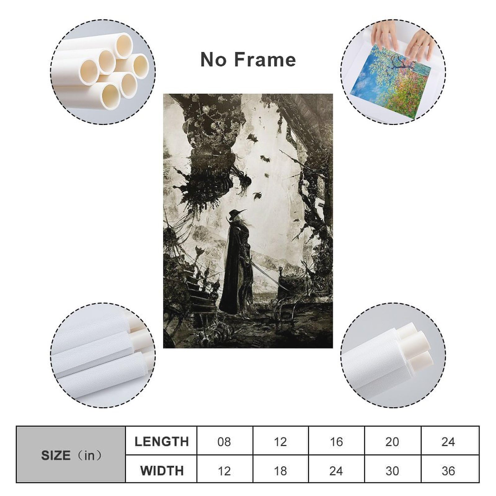 【販促用】REBUS レブス ポスター２枚＆天野喜孝 ポスター　３枚セット kazaru <カザル> │天野喜孝 額装版A3サイズクリアポスター(La