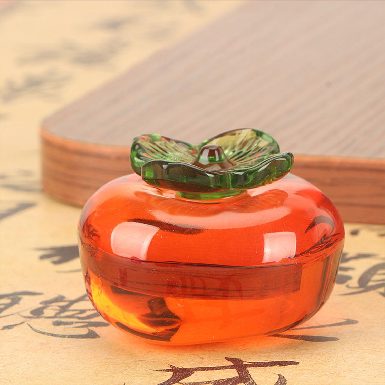 Amazon.co.jp: JSBWSFA 1個 ガラス 野菜 装飾 ガラス カボチャ