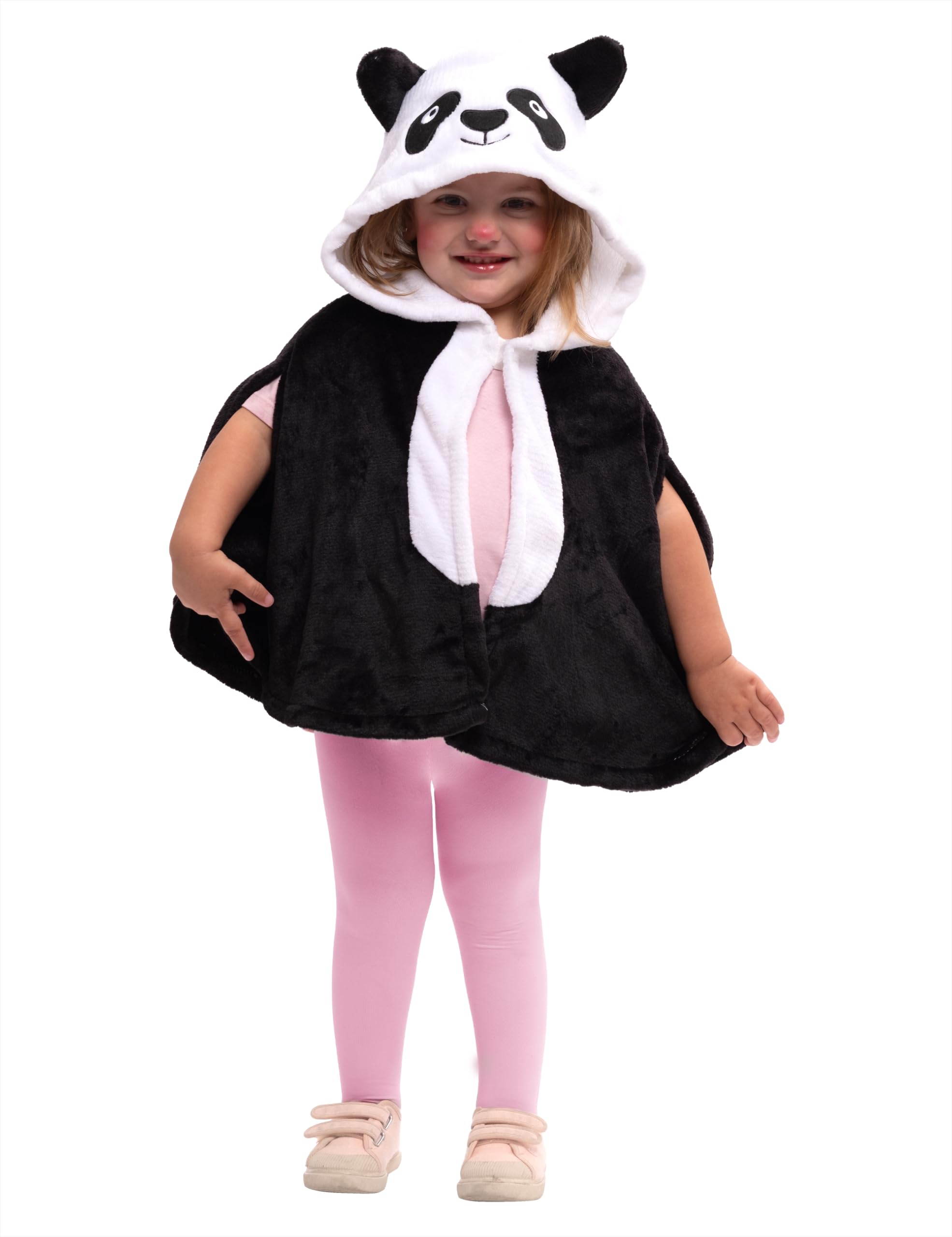 Rubies S8949-XS Super Panda Inf Cape Costume, Multicoloured, XS (2-3 AÑOS)