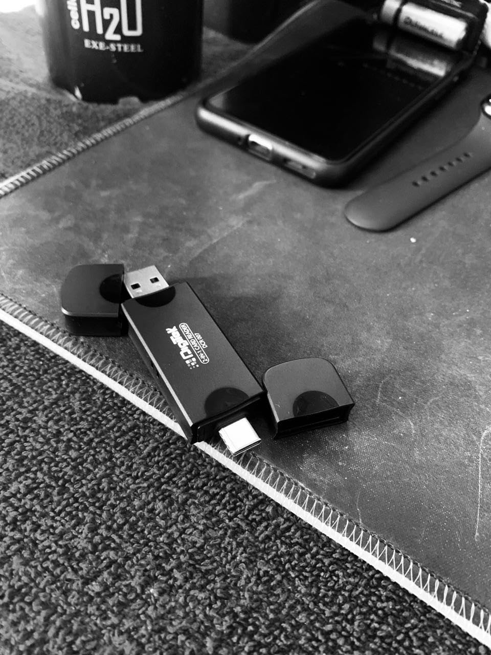 Digitek (DCR-007) USB-A 3.0 & Type C High-Speed Multi-Card Reader ...