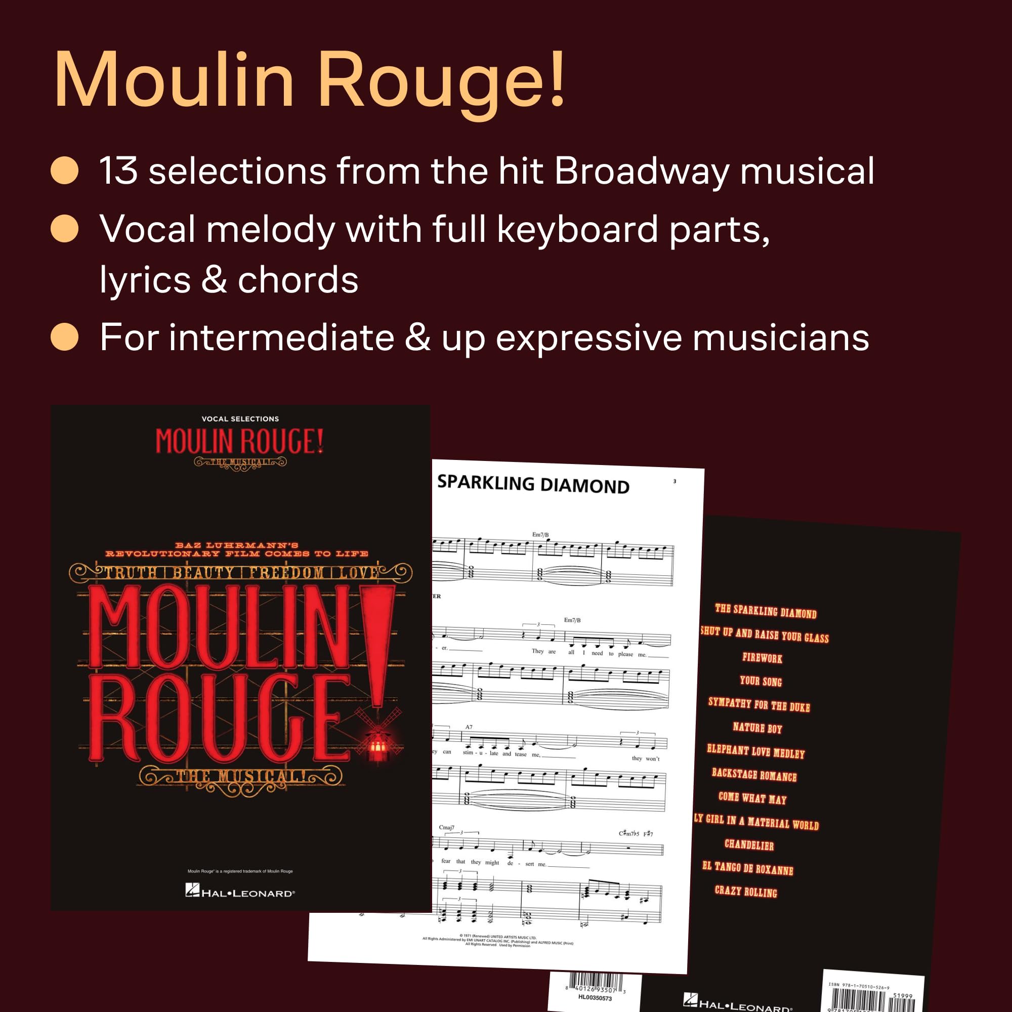 Moulin Rouge! the Musical: Vocal Selections