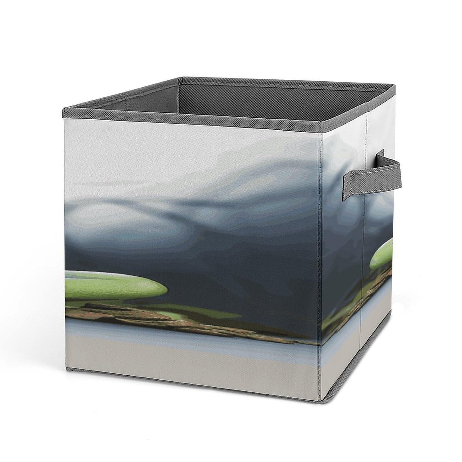 FekiLoot Funny Yoga Frog Storage Bins Storage Baskets