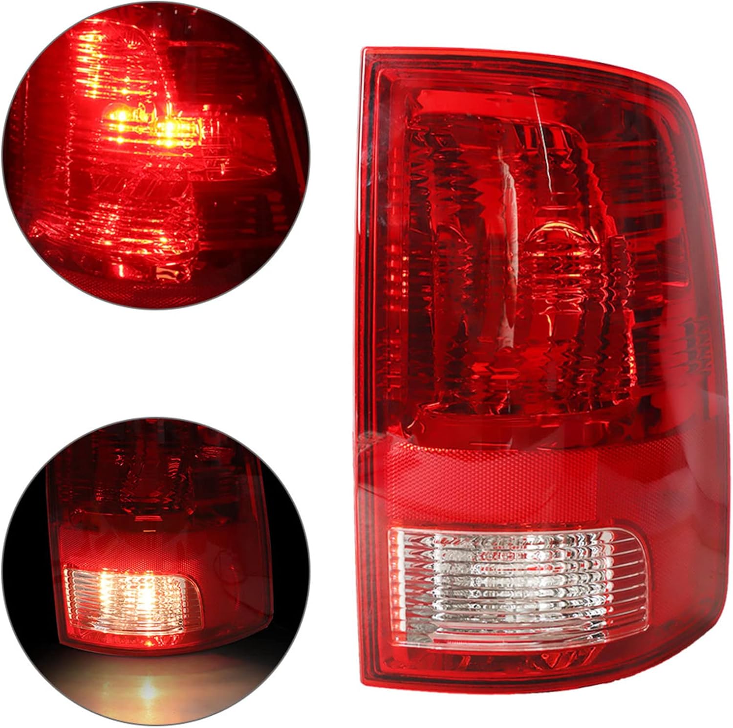 LABLT Tail Light Brake Lamp RH Passenger Side Replacement for 2009-2018 Ram 1500 2500 3500