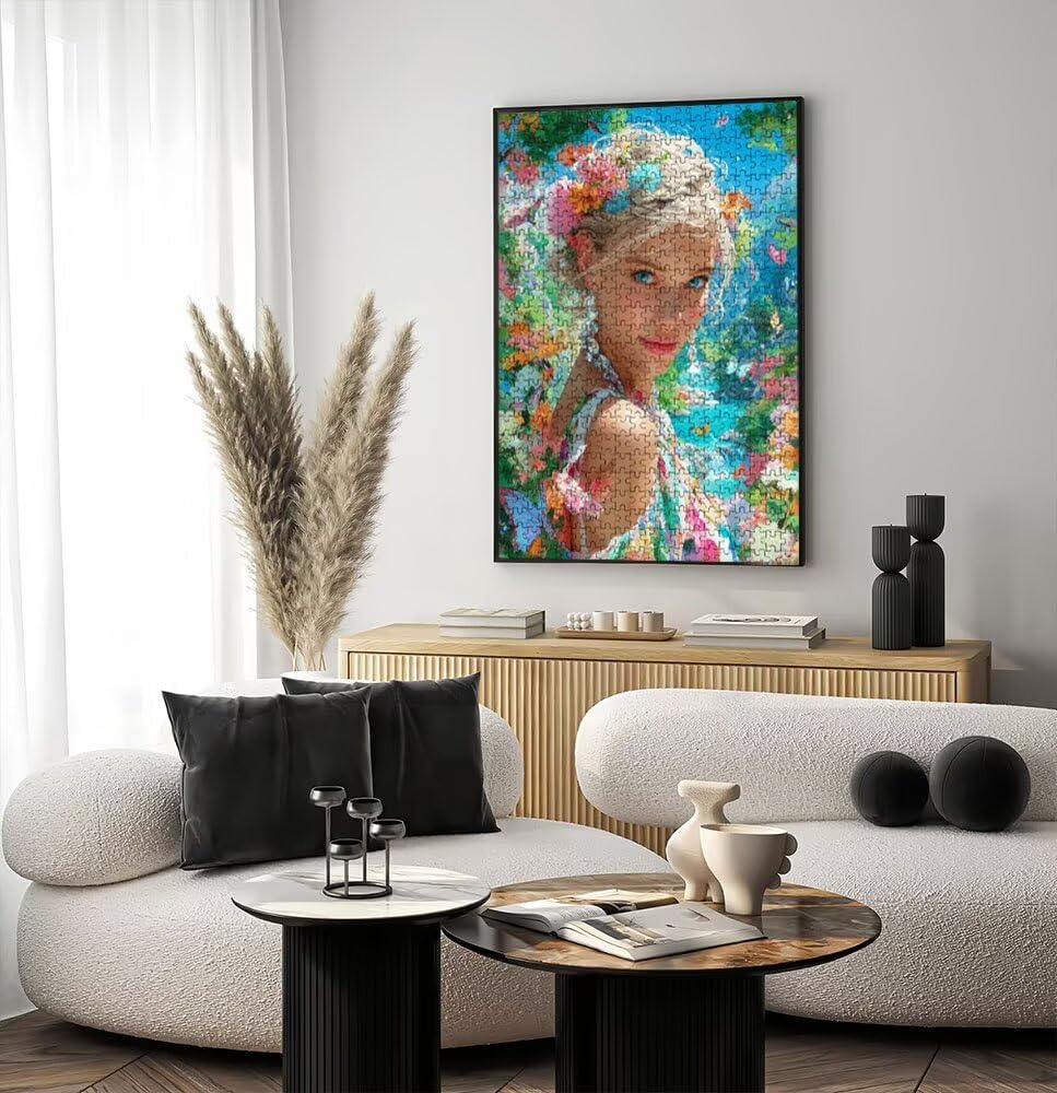 Kwiaty Damskie, Klasyczne Puzzle 4000 Sztuk Dorosłych BLQSBGA7-372 | Wyzwanie Zagadki, Gry Logiczne Cała Rodzina, Stres, Wystrój Domu Miłośnicy Puzzle