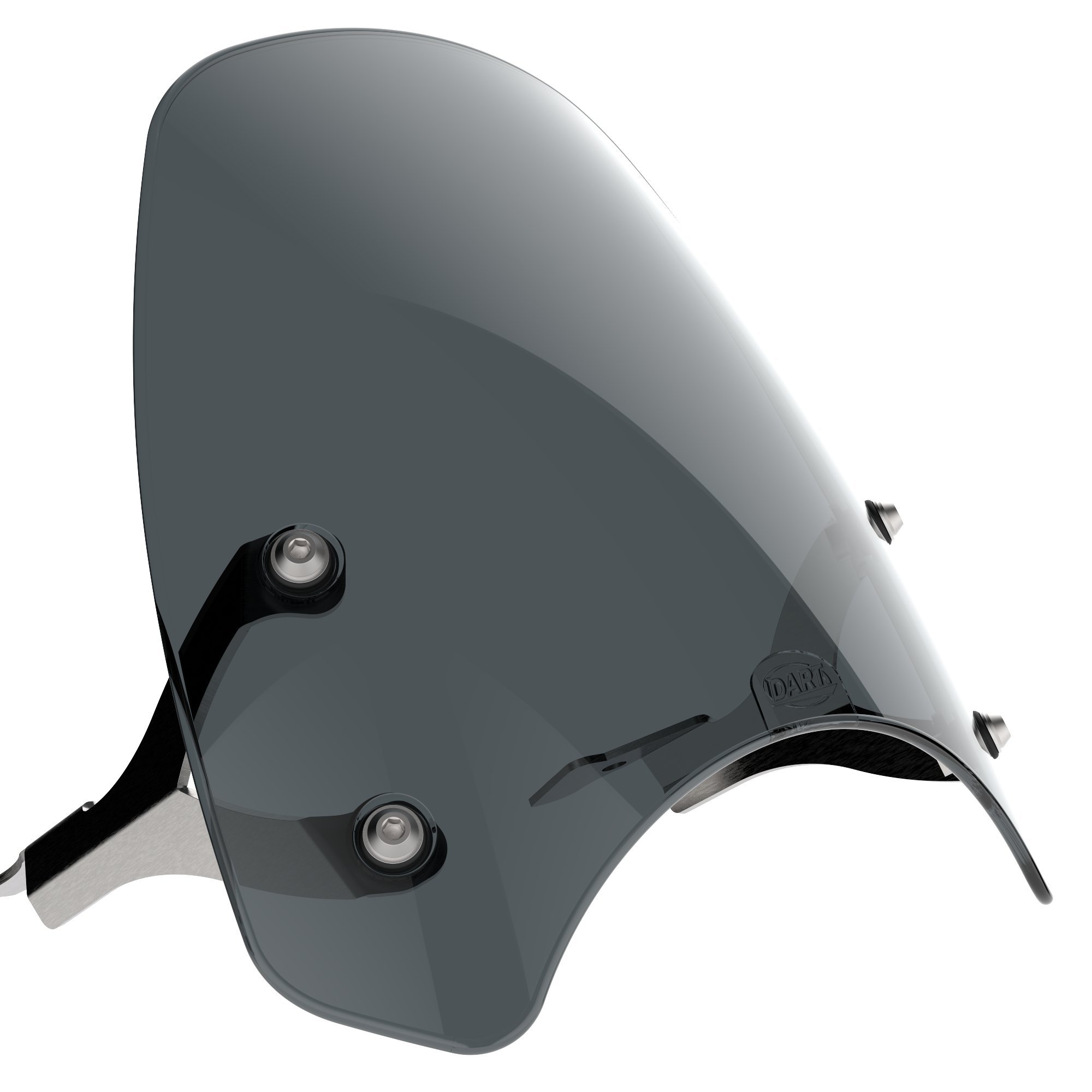 Dart Classic Flyscreen (Smoke Grey) Motorcycle Windshield compatible with Triumph Thunderbird 1600