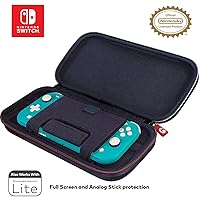 Vista 8 de Game Traveler Mario Kart Nintendo Switch Case - Switch OLED Case for Switch OLED Switch Switch Lite Adjustable Viewing Stand Bonus Game Cases
