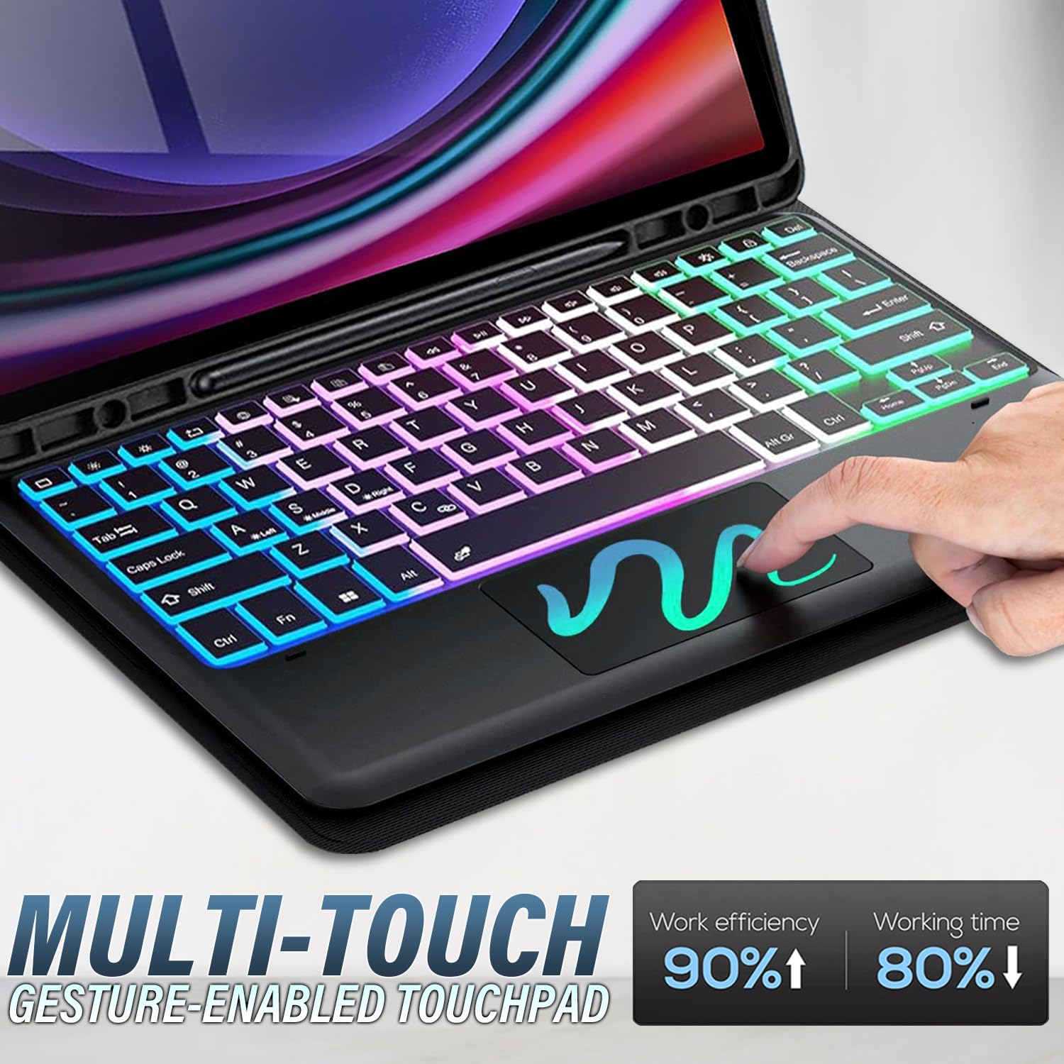 Mouse12型フルHD+液晶キーボードカバー搭載モデル256GB② Amazon.com: Touchpad Keyboard Case for 2025 Lenovo Idea Tab Plus
