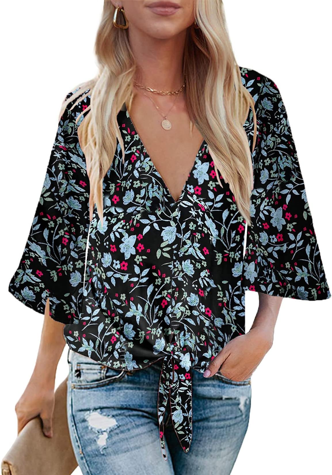 Tie Knot Boho Shirts