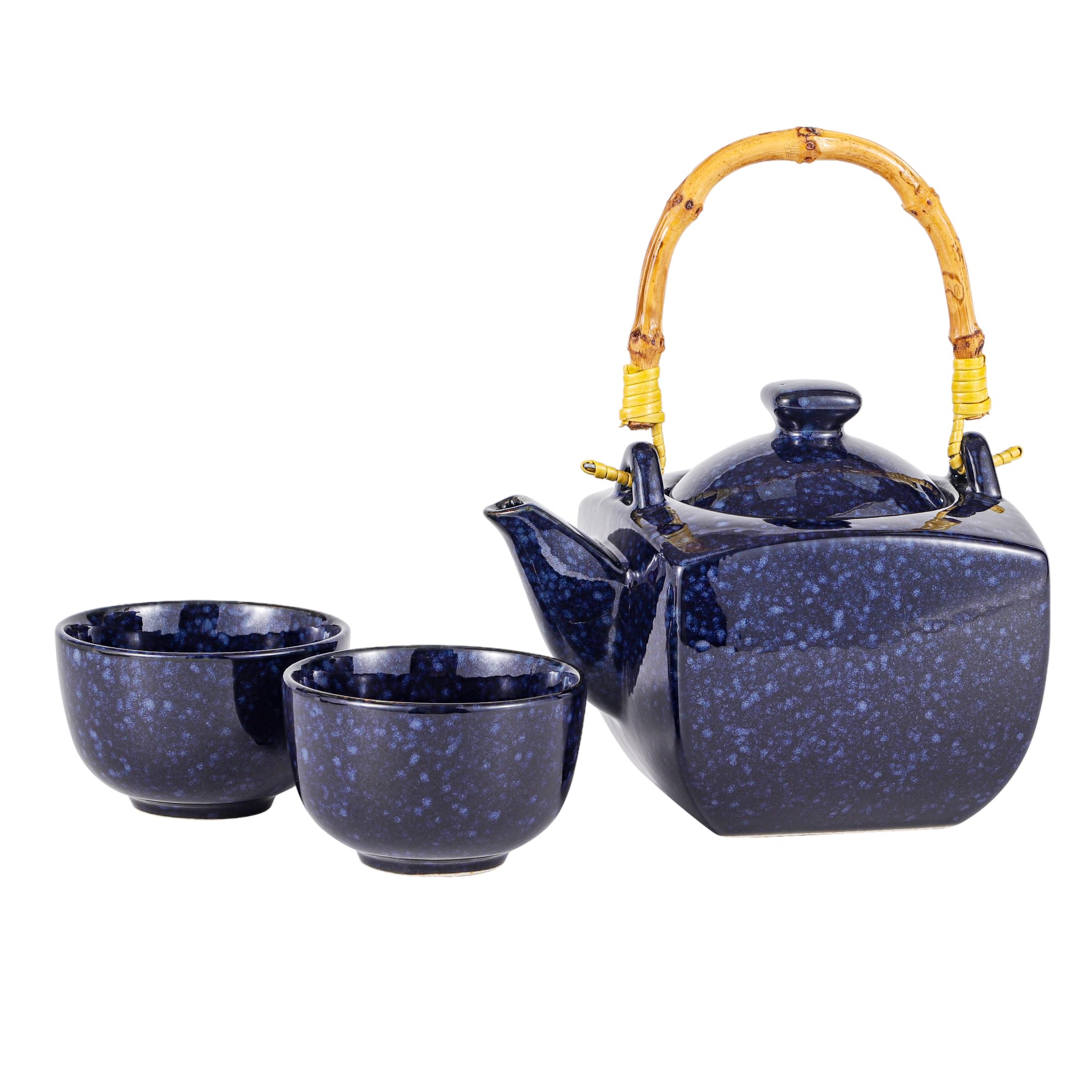 Amazon.com | Porcelain Tea Set 3 piece Japanese Style Asian