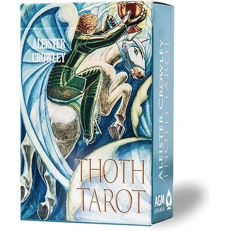 Amazon タロットカード 78枚 トートタロット タロット占い アレイスター クロウリー トート タロット ポケットサイズ Agm Aleister Crowley Thoth Tarot 日本語解説書付き 正規品 カードゲーム トランプ おもちゃ