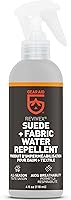 Vista 1 de GEAR AID Revivex Nubuck Suede Protector and Fabric Water Repellent for Waterproof Breathable Shoes and Boots, 4 fl oz