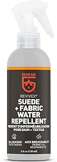 GEAR AID Revivex Nubuck Suede Protector and Fabric Water Repellent for W...