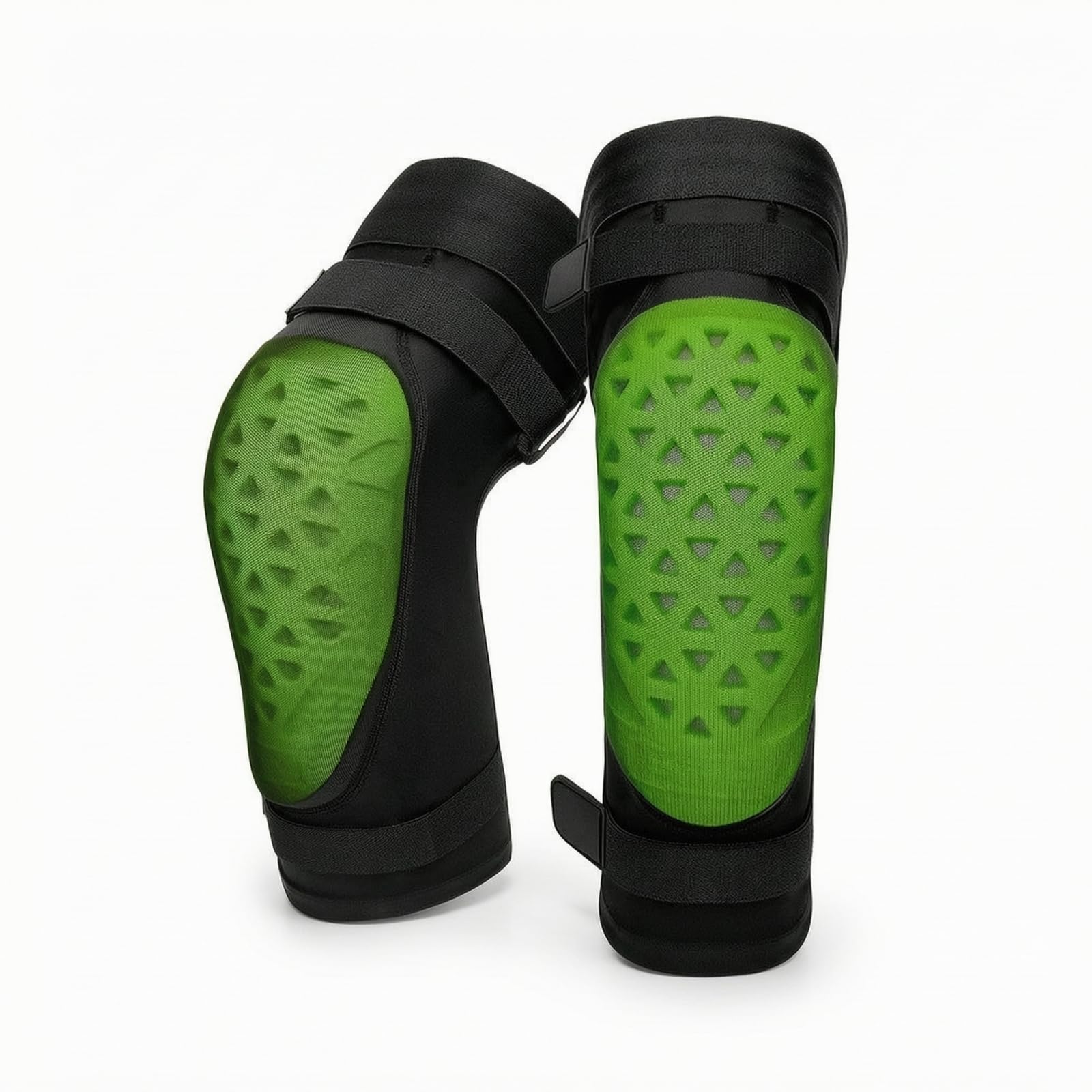 Genouillère Ski Réglable Genouillère avec Sangles Réglables Ajustable Sangle Rotulienne pour Sportifs, L