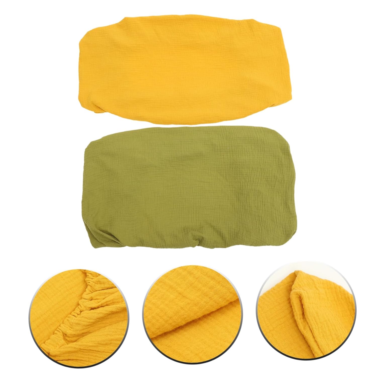 2pcs Changing Pad Covers Elastic Changing Table for Girls Boys Soft Cotton Washable Reusable Comfortable Breathable Easy to Clean for Diaper Changes