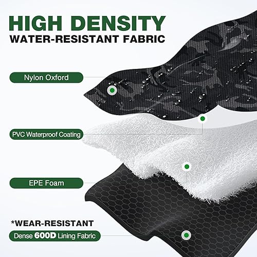 Miniatura 4 de Ghosthorn Caja de aparejos de pesca, bandejas de aparejos impermeables 3600 y 3700, organizador de caja de aparejos de plástico con divisores