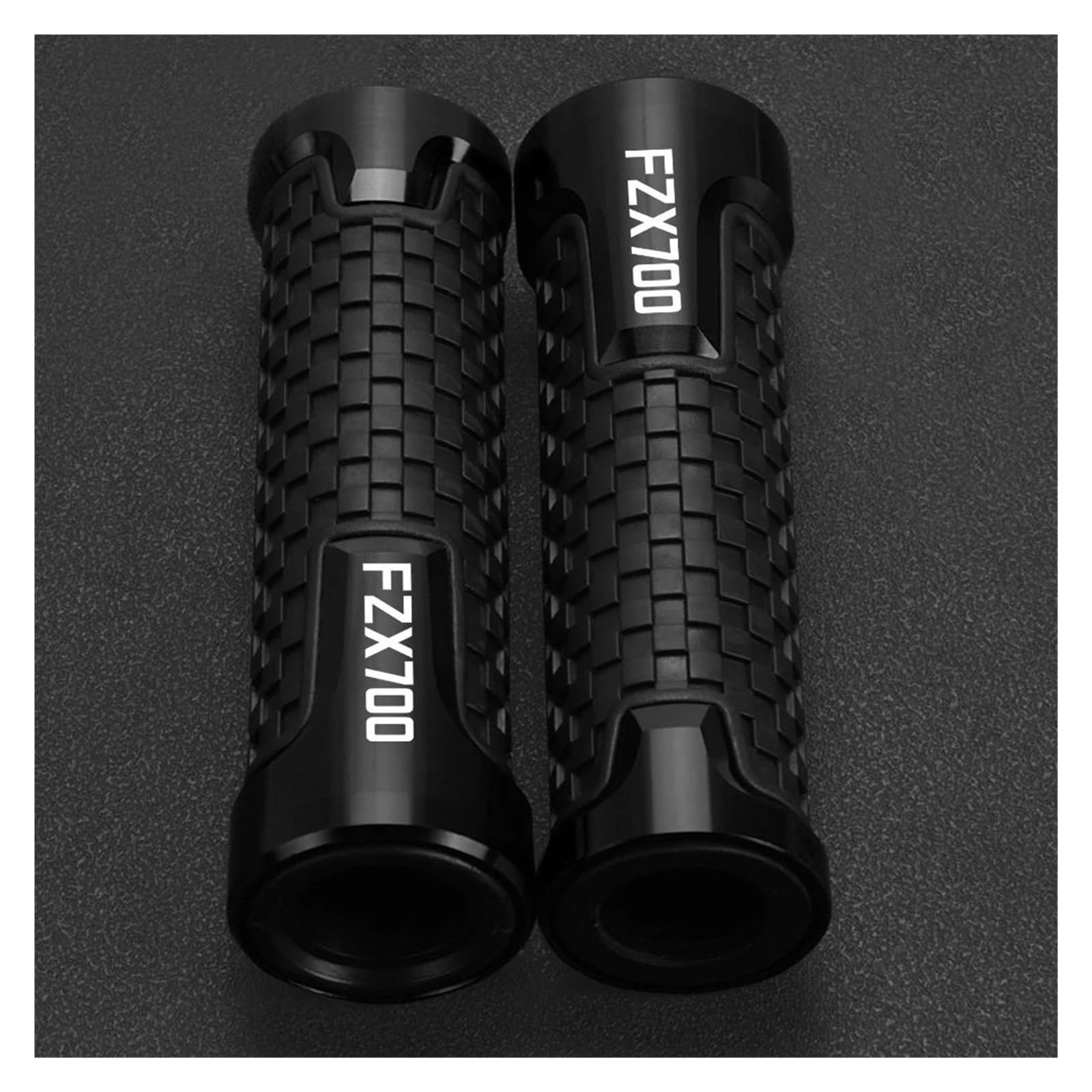 Embouts de guidon moto 22 mm finition noire pour FZX 700S 1986
