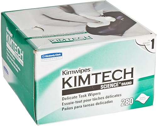 Miniatura 2 de Kimberly-Clark Professional QLZSTWUH Kimtech Science KimWipes - Limpiaparabrisas de tareas delicados, 4.4 x 8.4 pulgadas, 1 capa, 9 cajas de 280