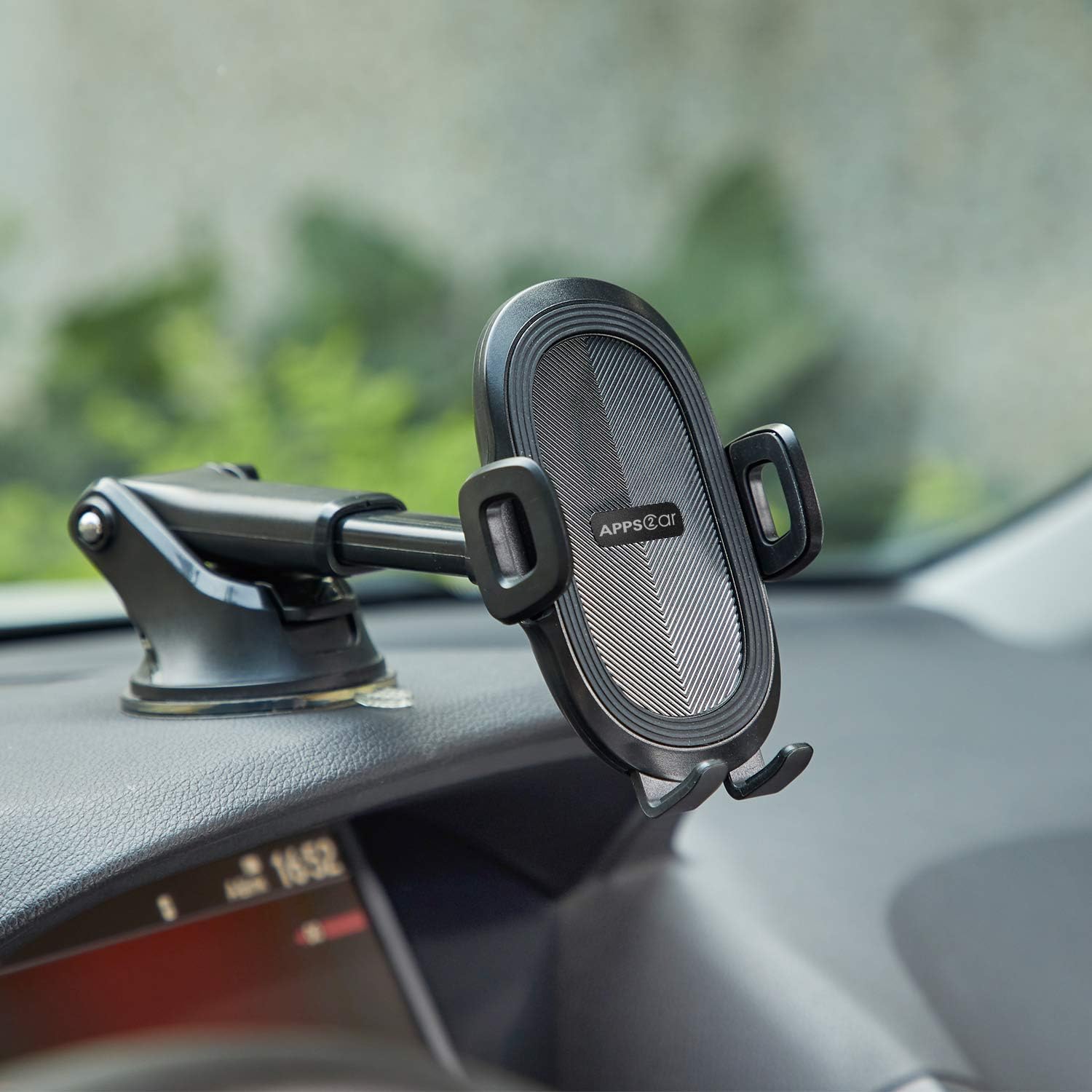 Suction Cup Phone Holder for Windshield/Dashboard/Window, Universal Dashboard & Windshield Sturdy Suction Cup Car Phone Mount with Strong Sticky Gel Pad,Compatible W/ iPhone, Samsung &Other Smartphone : Cell Phones & Accessories