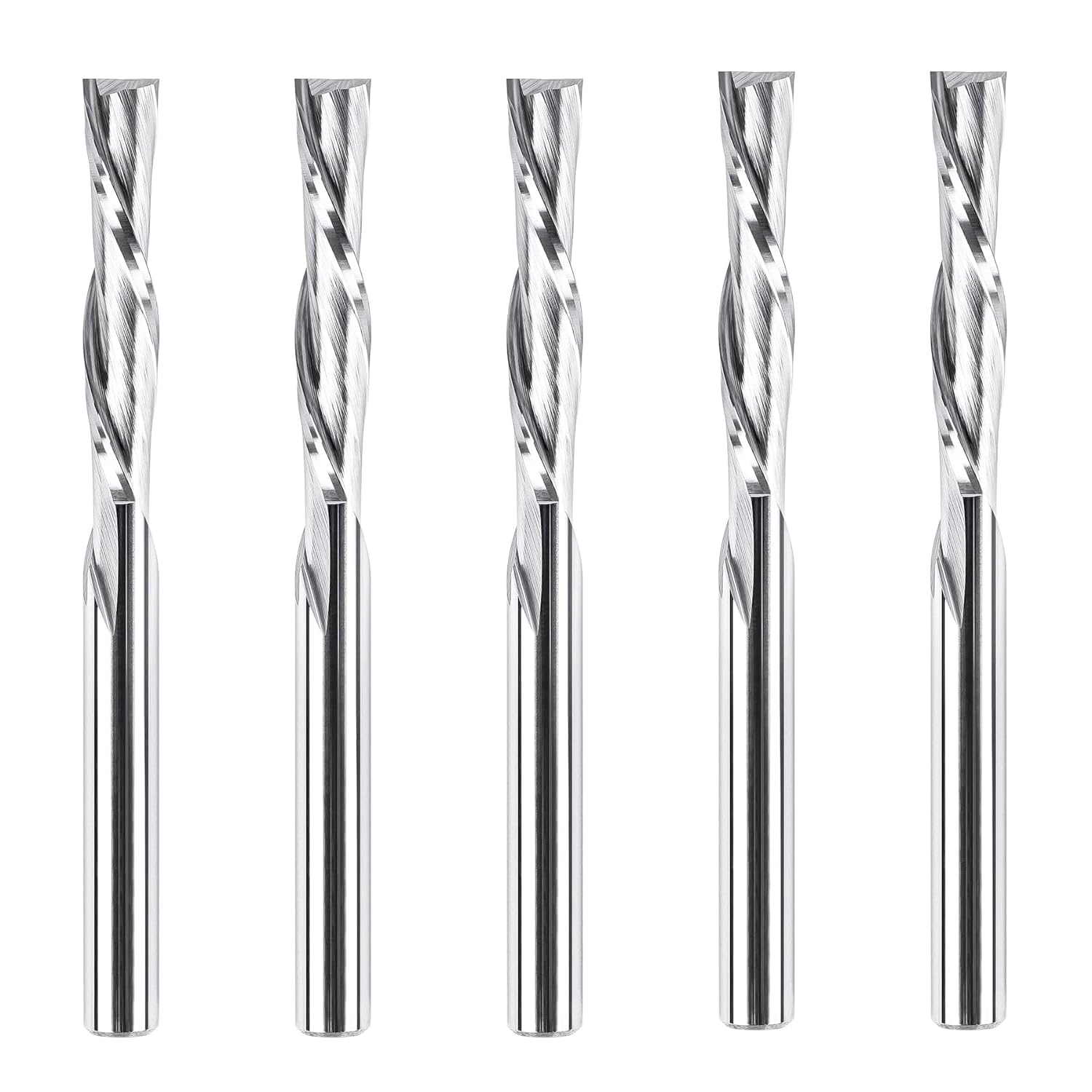 SpeTool Downcut Fraise à Spirale 4mm - Fraise CNC Hélicoïdale 22mm Coupe Pour Bois Et Contreplaqué