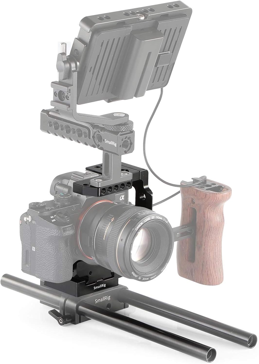 60% Off Discount SMALLRIG Quick Release Half Cage for Sony A7RIII / A7III / A7II / A7RII / A7SII - 2238