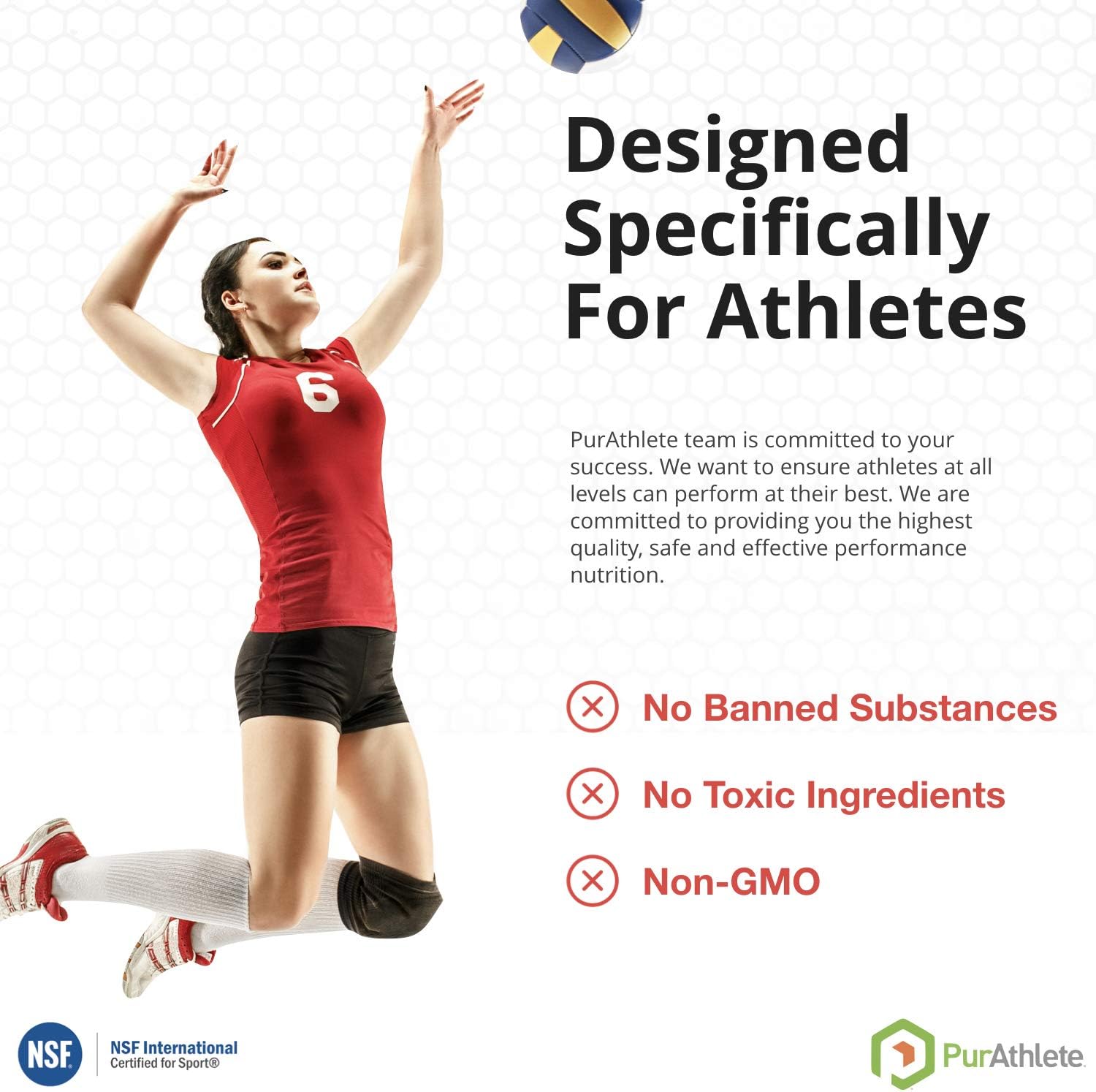 PurAthlete Power+ Creatine w/ Chelated Magnesium: Health & Personal Care