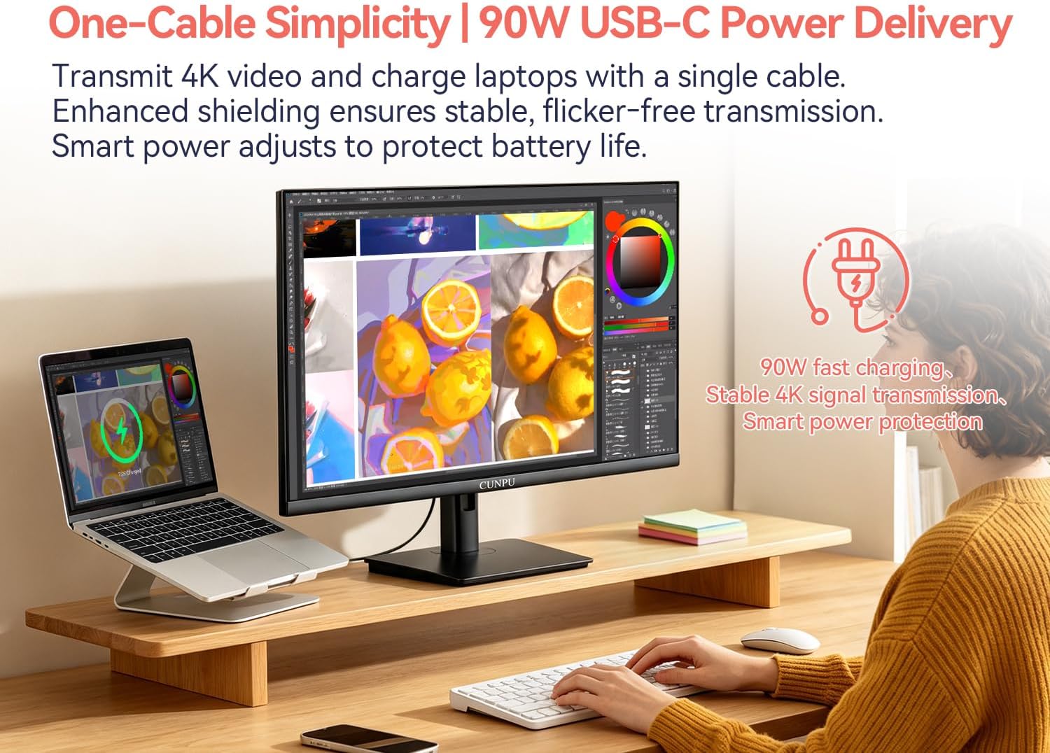 CUNPU U27UI12-TE 27" 4K UHD 120Hz IPS Monitor for Office Design Gaming 4 71iDOkIOdvL. AC SL1500