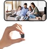 Hidden Camera 1080P HD WiFi Security Camera Mini Indoor Door Cameras Nanny Cam for Home Cam Home Security with App Small Cameras with Motion Detection Night Vision Ultra HD WiFi & SD Cloud Storage