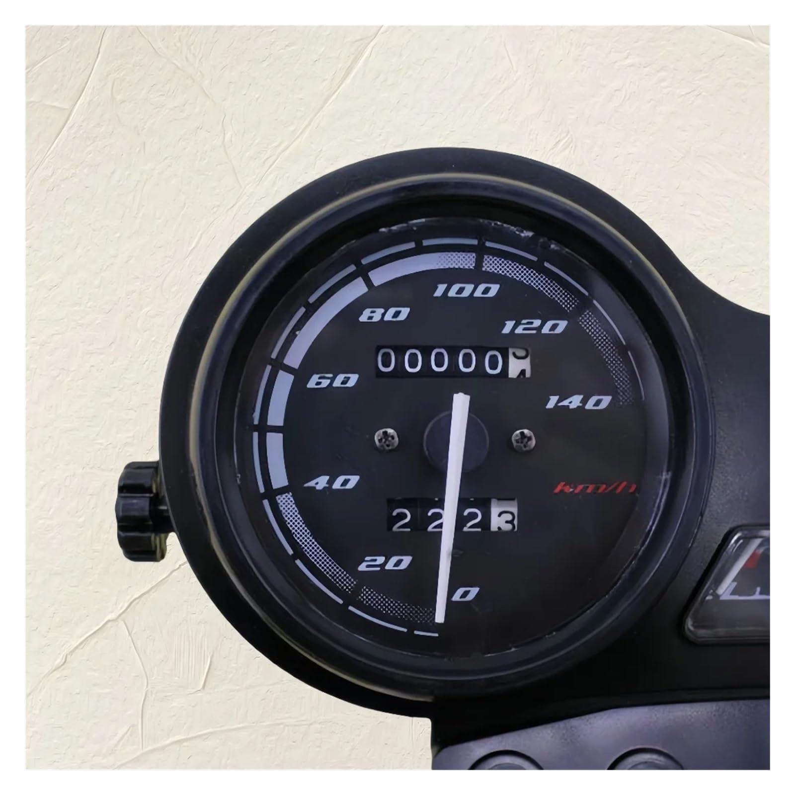 Estuche Tacómetro Y Cronómetro De Motocicleta, Compatible con para Ya&maha YBR 125 Edición Euro II 2005-2009 Velocímetro Tacómetro