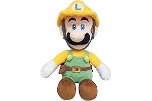 Luigi Plush: Super Mario Maker's Beloved Builder