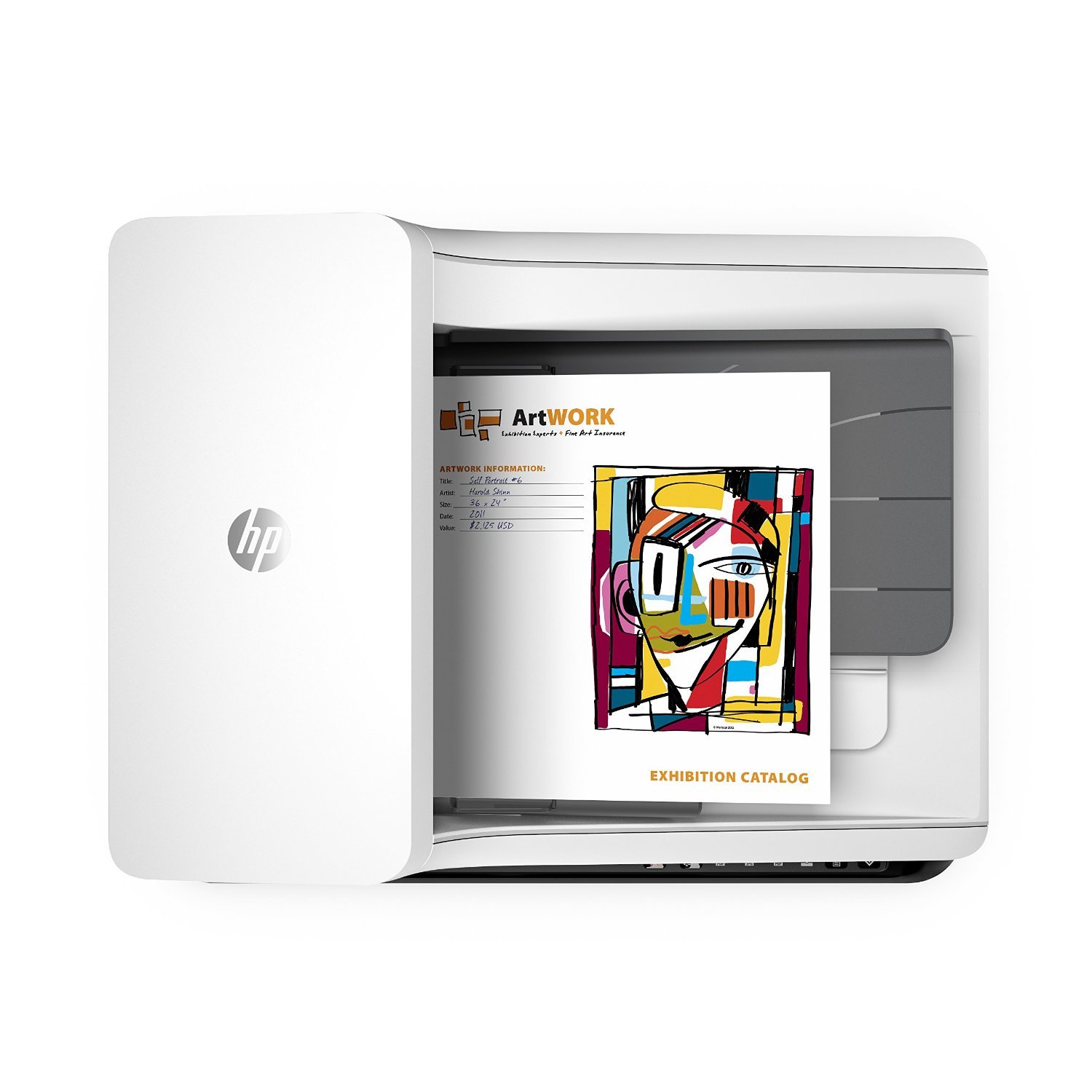 HP ScanJet Pro 2500 f1 - Escáner plano con alimentador automático de hojas, USB 2.0, 20 ppm, Blanco