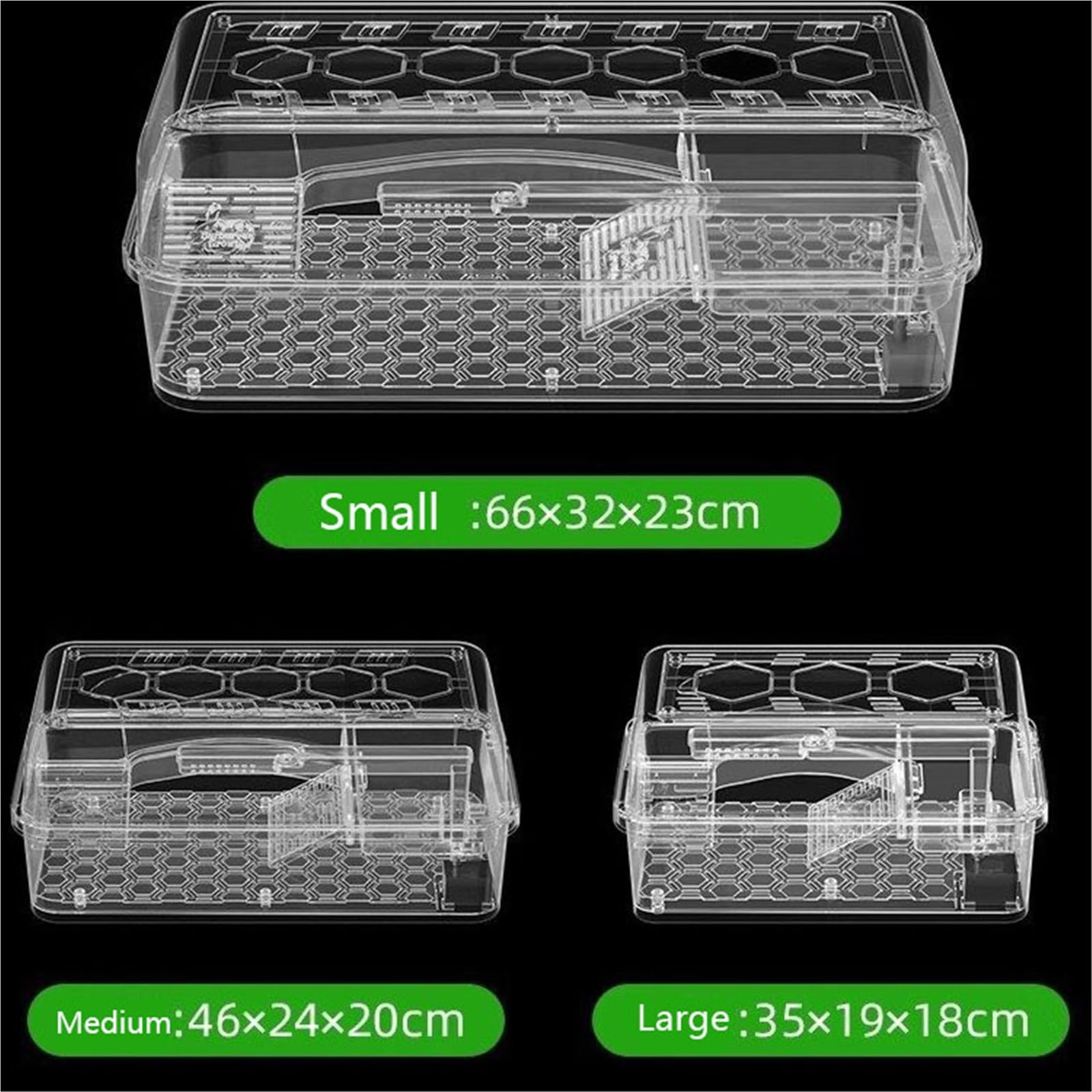 Siedlisko terrarium Zbiornik do hodowli żółwi, platforma suszenia na słońcu, wspinaczkowa, domowy pulpit Terrarium akwariowe(Mały)