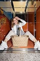 Vista 109 de reisenthel carrybag twist coffee - Sturdy shopping basket with plenty of storage space and practical inner pocket - water-repellent