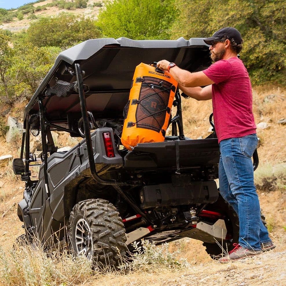 Rockagator Kanarra 90L Waterproof Backpack for Camping, Hiking, Mountaineering, Backpacking, Hunting, Fishing, Canoeing, Outdoor Activities, The Wet Outdoors - Large Capacity, Roll Top Closure, Camo - Image 9