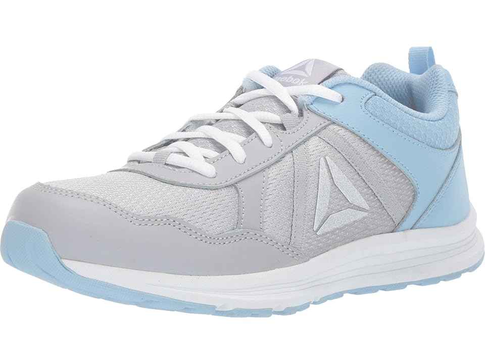 

Reebok Kids Almotio 4.0 (Little Kid/Big Kid) (Grey/Blue/White) Girls Shoes, Gray