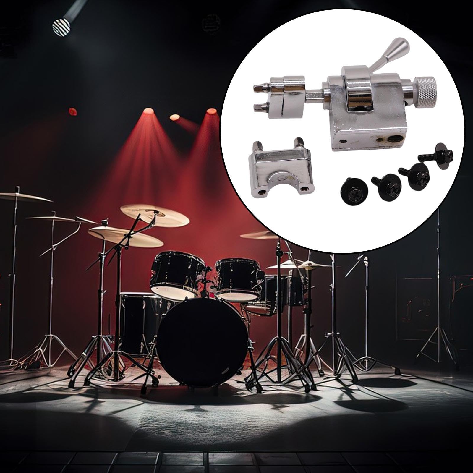 Strumento di Sostituzione Del Tenditore Del Rullante per Strumenti a Percussione, Argenteo